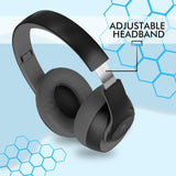 ZEBRONICS Zeb-Dynamic Black with Bluetooth Supporting Headphone, Aux Input, Call Function and Media/Volume Control