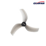 Gemfan D90S-3 Ducted 90mm / 3.5'' T Mount 1.5mm Clear Gray Cinewhoop Propeller (2L+2R)