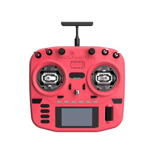 Radiomaster Boxer Crush  Radio Controller (M2)- ELRS Version Cherry Red