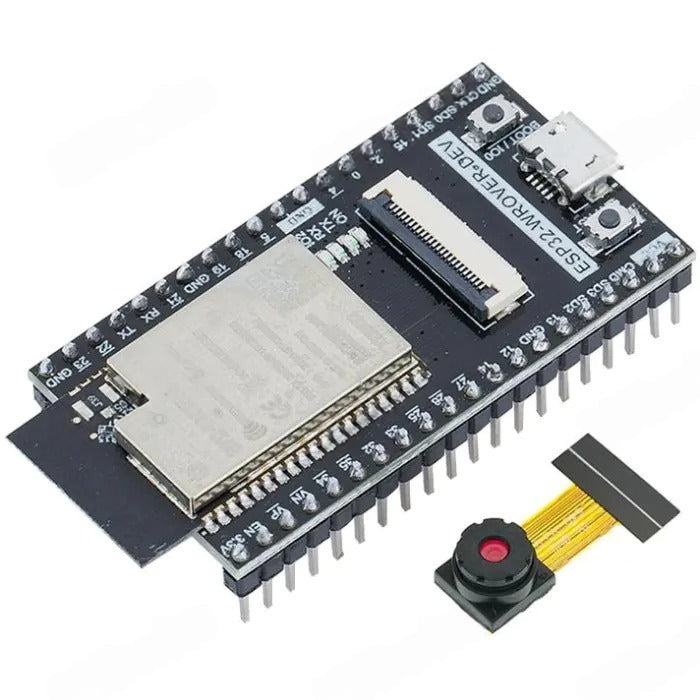ESP32 WROVER CAM Board with OV2640 Camera Wi-Fi Bluetooth Module for Arduino C Python Code