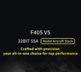 SpeedyBee F405 V5 OX32 55A 30x30 Model Aircraft FC & ESC Stack (Standard Edition)