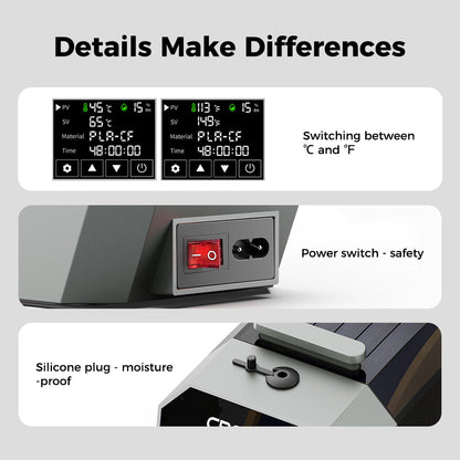 Creality Space Pi V2 Filament Dryer