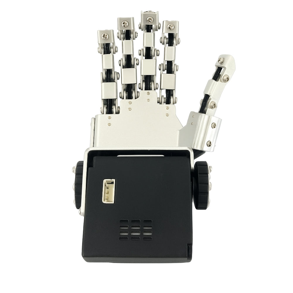 Robot Arm Hand Five Fingers Claw Mini Bionic Hand Humanoid Robot Hand Gripper (Left + Right )