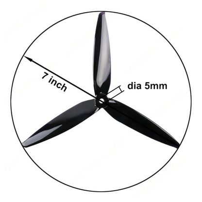 7040 Tri-Blade 7″ Propeller (1 PAIR)