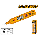 INGCO HSDT30021 Test Pencil Digital Voltage Tester AC 12-300V