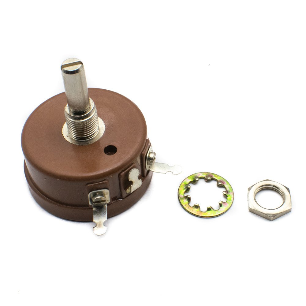 PANKAJ RW-3 (3 Watt) 1K ohm Single Turn Wire Wound Potentiometer with 25mm Shaft