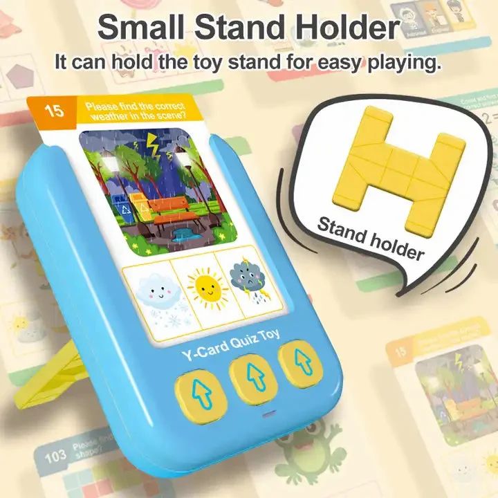 Talking Flash Cards Learning Device - Early Educational Toys For  Kids Cognitive Cards