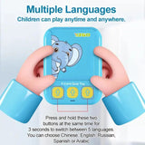 Talking Flash Cards Learning Device - Early Educational Toys For  Kids Cognitive Cards