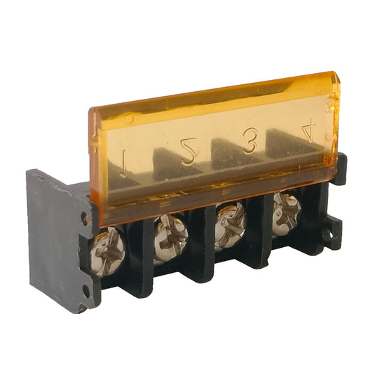 HB9500-4P 9.5mm Pitch 4-Pin Barrier Terminal Connector with LID