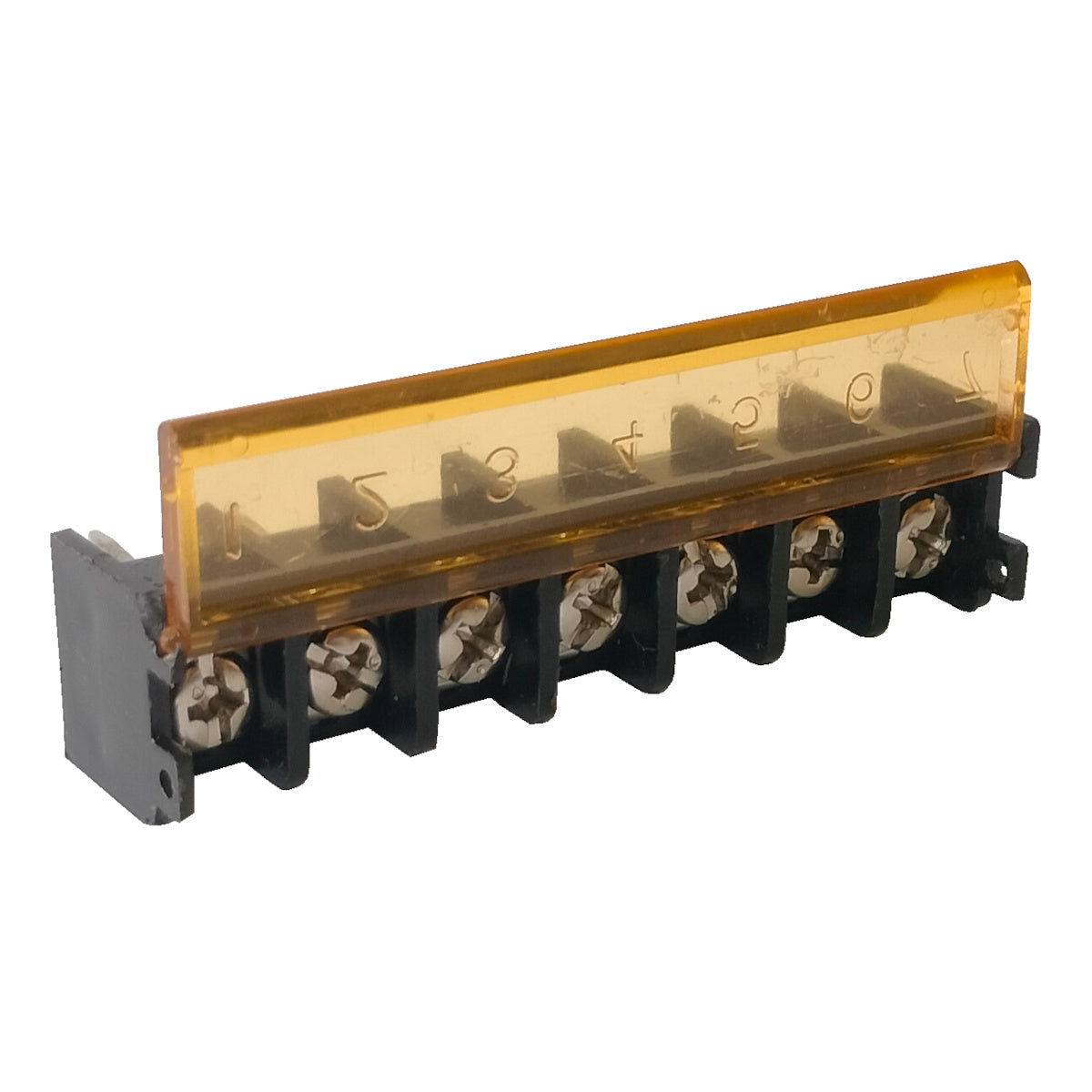HB9500-7P 9.5mm Pitch 7-Pin Barrier Terminal Connector with LID