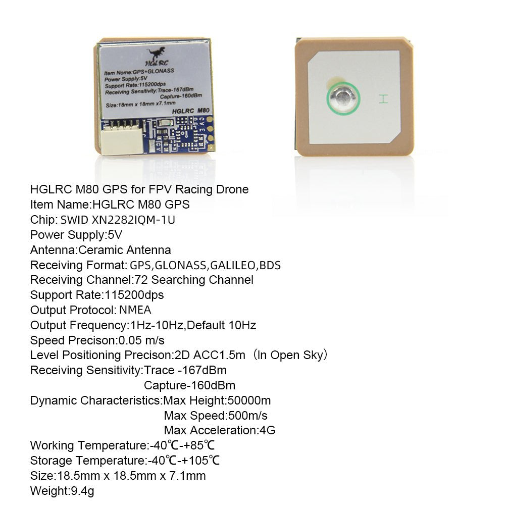 HGLRC M80 GPS for FPV Racing Drone