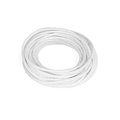 24 AWG Silicone Wire White Ultra High Quality Super Flexible - 1 Meter