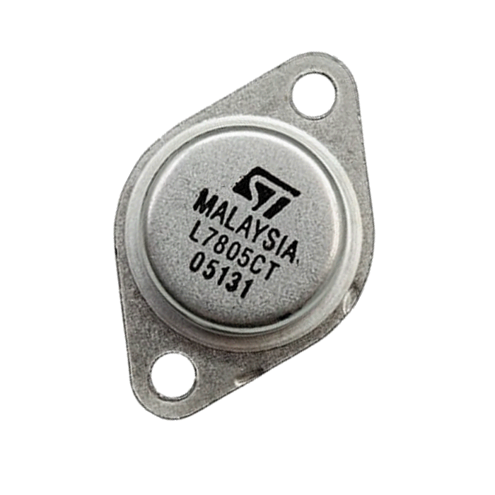 ST Malaysia 7805 / 7805CT Metal Voltage Regulator TO-3 (Pack of 1)