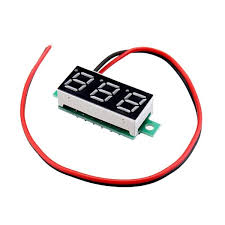 Voltmeter Red 0.28 inch 4.5-30V Two Wire DC
