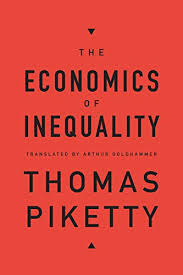 THE ECONOMICS OF INEQUALITY  BY THOMAS PIKETTY (HARDCOVER) OLD BOOK