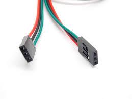 3 Pin Connector Female to Female Dupont Cable For 3D Printer (Pack of 2)