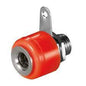 4mm Female Banana Socket Jack Red (Pack of 1)