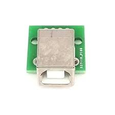 USB Type-B Female Head to DIP 4 pin Breakout PCB Module