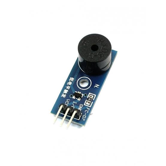Active Buzzer Module 3.3V–5V for Arduino & DIY Projects
