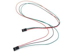 3 Pin Connector Female to Female Dupont Cable For 3D Printer (Pack of 2)