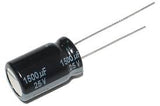 1500uF 25v Electrolytic Capacitor (1 Pc)
