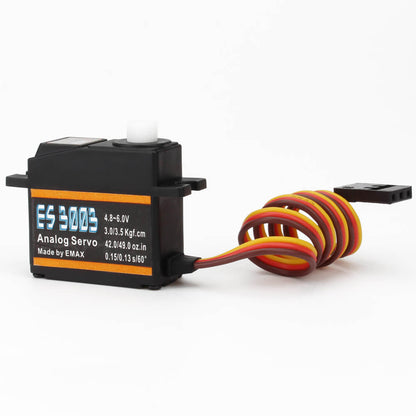 EMAX ES3003 17g 3.5kg 0.13sec 23T Plastic Gear Analog Servo
