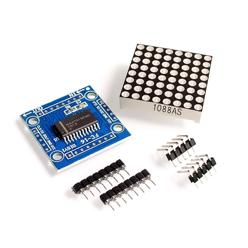 MAX7219 Mini Dot Matrix Module Microcontroller Module – Indian Hobby Center