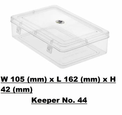 Keeper 44 Plastic Storage Box for Multipurpose Things  (Pack of 1)