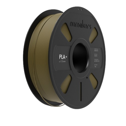Numakers PLA+ Filament – Military Khaki – 1.75 mm / 1 kg