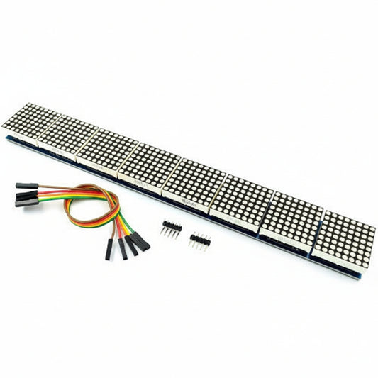 MAX7219 8 Digit LED Dot Matrix 8 In 1 Display Module