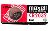 Maxell CR2032 Lithium Battery 3V 2032 Coin Battery (1 Pc)