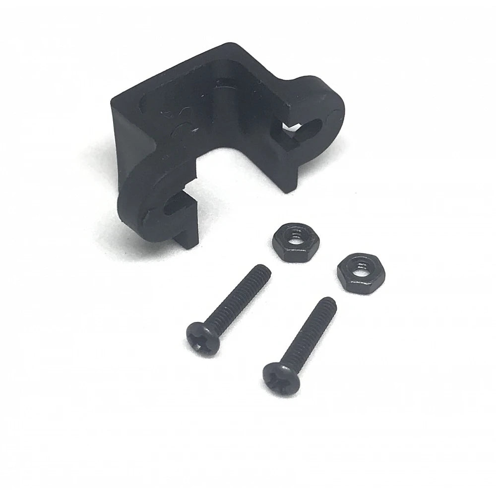 Mounting Bracket for N20 Micro Gear Motors (ABS, Black)