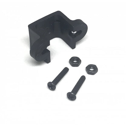 Mounting Bracket for N20 Micro Gear Motors (ABS, Black)