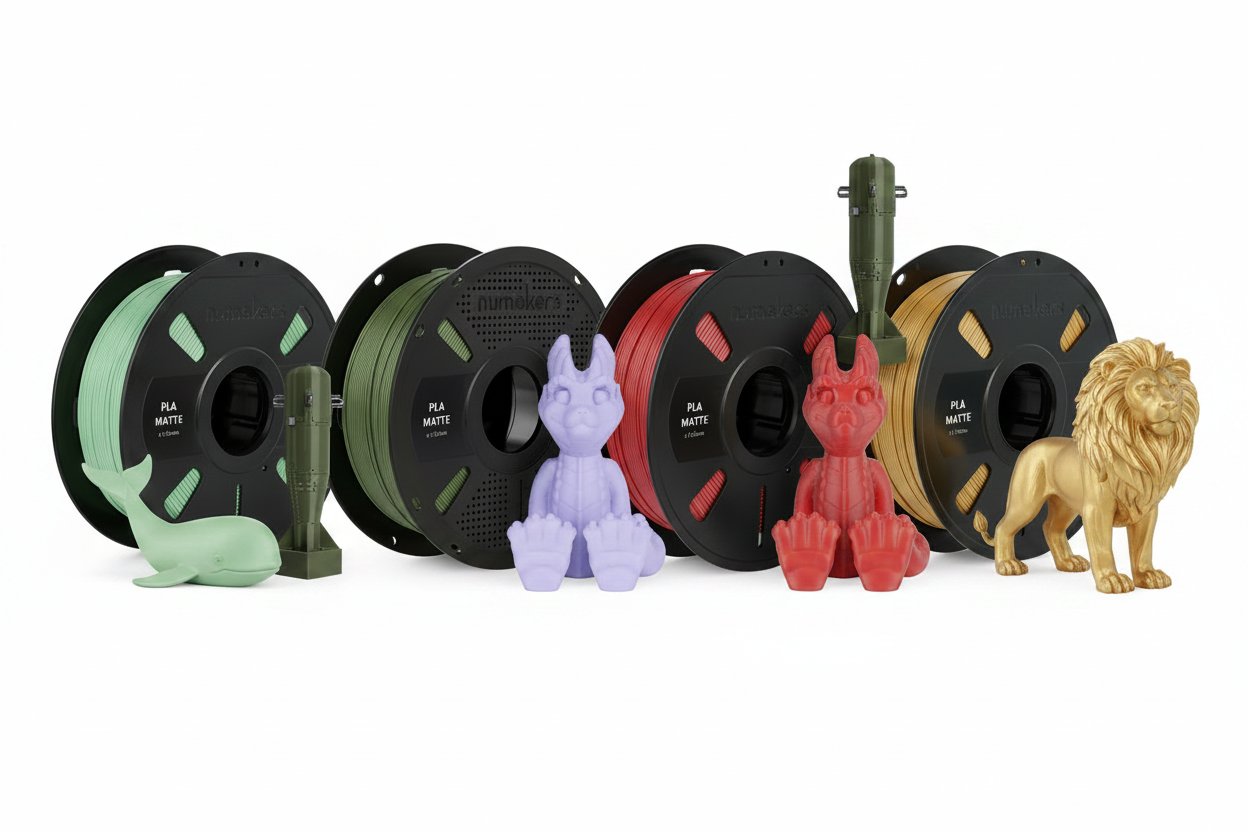 Numakers Filament Banner - White Background