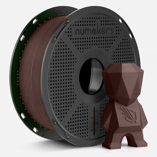 Numakers PLA filament Chocolate Brown 1.75 mm 1 kg