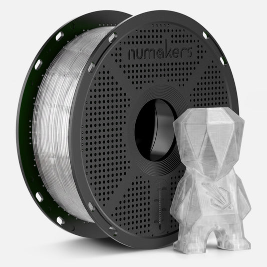 Numakers PLA filament Transparent 1.75 mm 1 kg