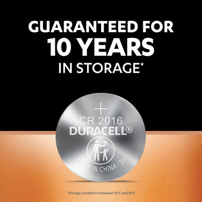 Duracell CR 2016 Duracell 3V Lithium Coin Battery (Pack Of 1)
