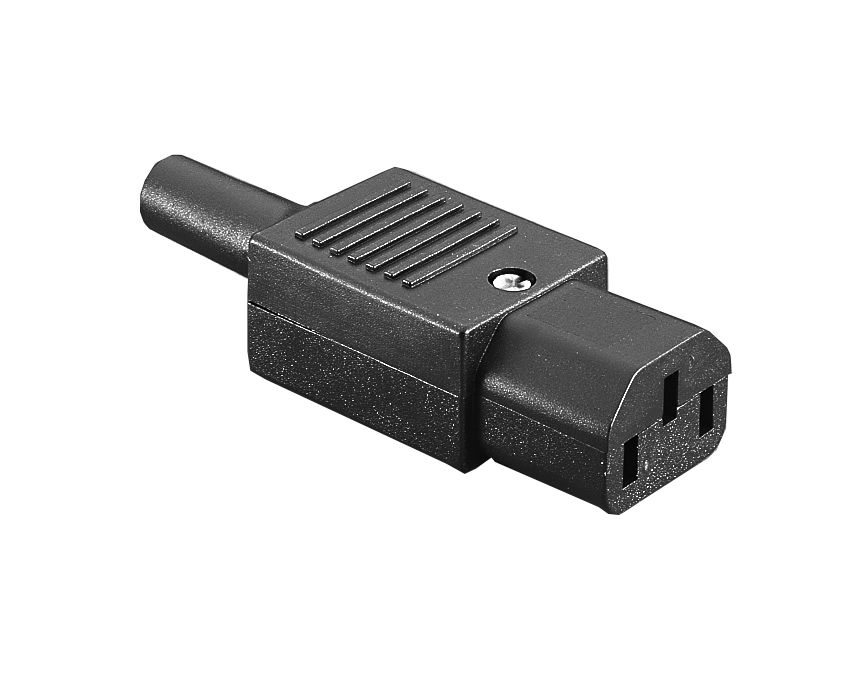 IEC320 C-13 Female Adapter Computer Power Supply AC 250v 10a CP-22S
