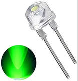 8mm Green Clear LED (1 Pc)