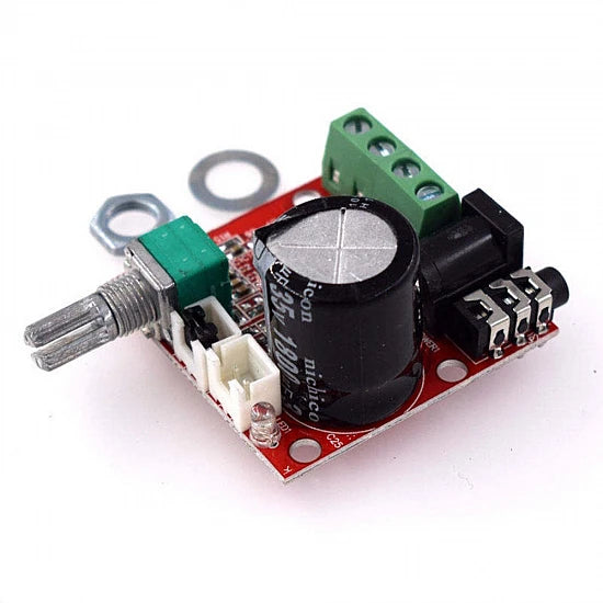 PAM8610 12V 2x10W Dual Channel D Class Audio Stereo Amplifier Board