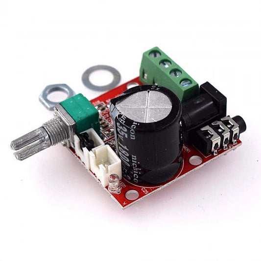 PAM8610 12V 2x10W Dual Channel D Class Audio Stereo Amplifier Board