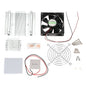 Thermoelectric Peltier Refrigeration Cooling System DIY Kit (without TEC12706 Peltier)
