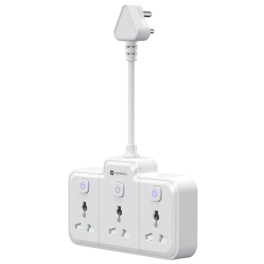 Portronics POR 3299 2500W Power Plate Nano 3-in-1 Power Extender