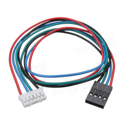 Pure Copper 720mm Cable with Connector for NEMA 17 Stepper Motor