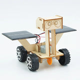 DIY Handmade Lunar Exploration Vehicle Solar Toy Car Physical Model Scientific Experiment Kit