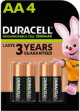 Duracell Rechargeable AA 1300mAh Batteries (Pack of 4)