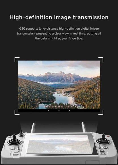 Skydroid G20 2.4ghz to 5.8ghz Remote Controller With GR01 Receiver For 30km Long Distance