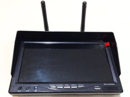 5802D 5.8GHZ FPV 7" DIVERSITY LCD SCREEN RECEIVER MONITOR