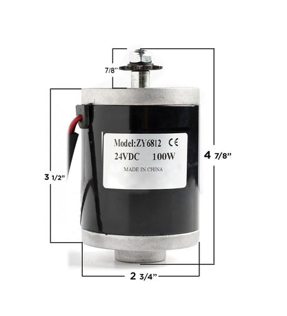 100W E-BIKE DC MOTOR MY6812 12V 3550RPM