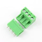 4 Pin Straight Male Female Plug-in Screw Terminal Block Connector PBT (1 Pair)